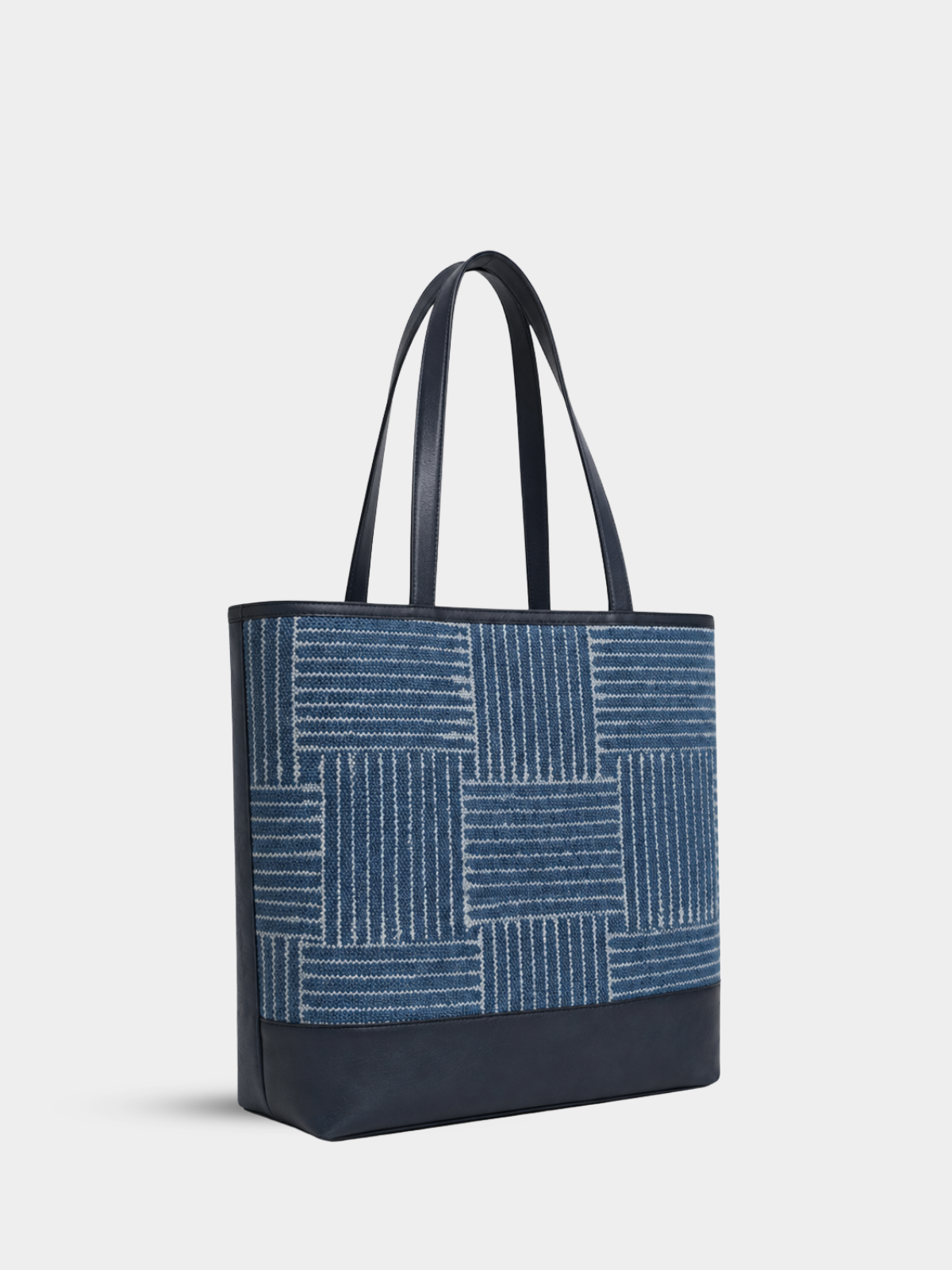 The Jaipuri Daytime Tote - Indigo
