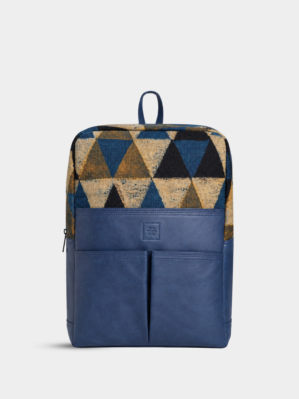 The Ajrakh Retro Backpack