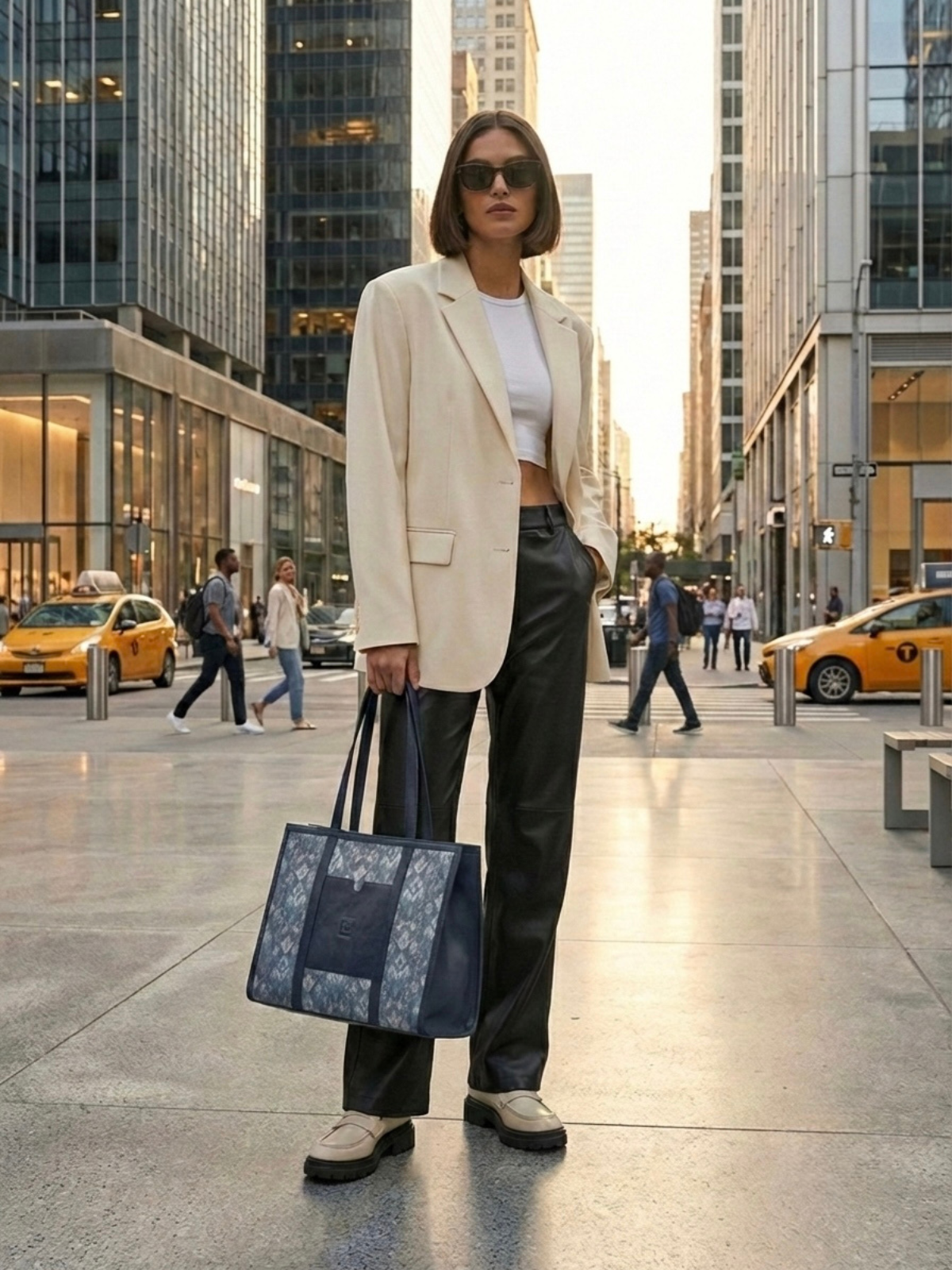 THE Urban Tote - GLOBAL EDITION - Indigo