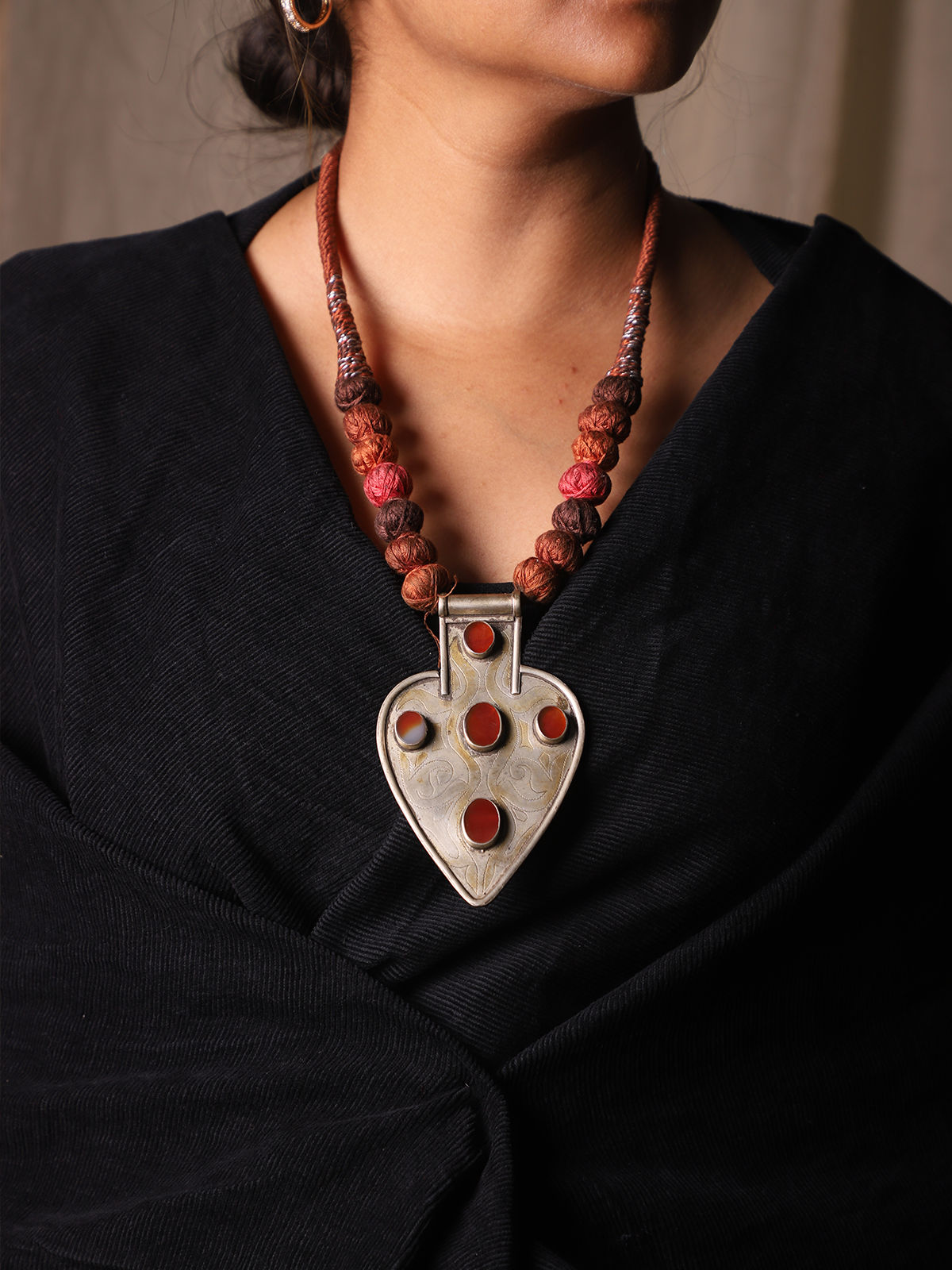 Scarlett - The Cordiform Pendant Necklace