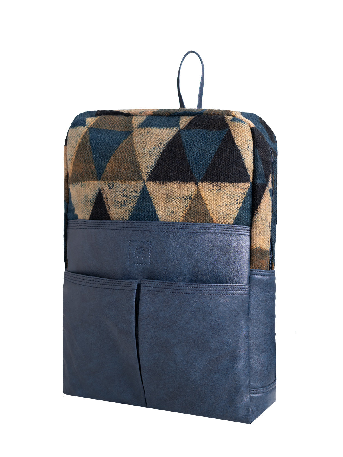 The Ajrakh Retro Backpack