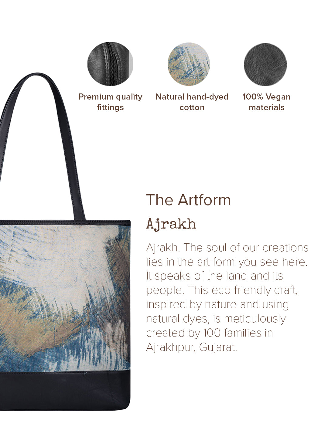 The Ajrakh Daytime Tote