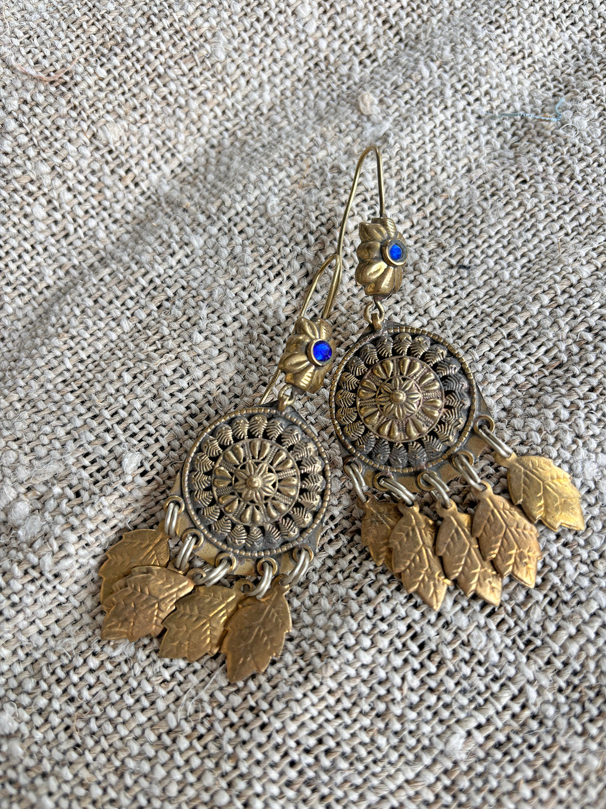 Nazaakat Earrings - Blue
