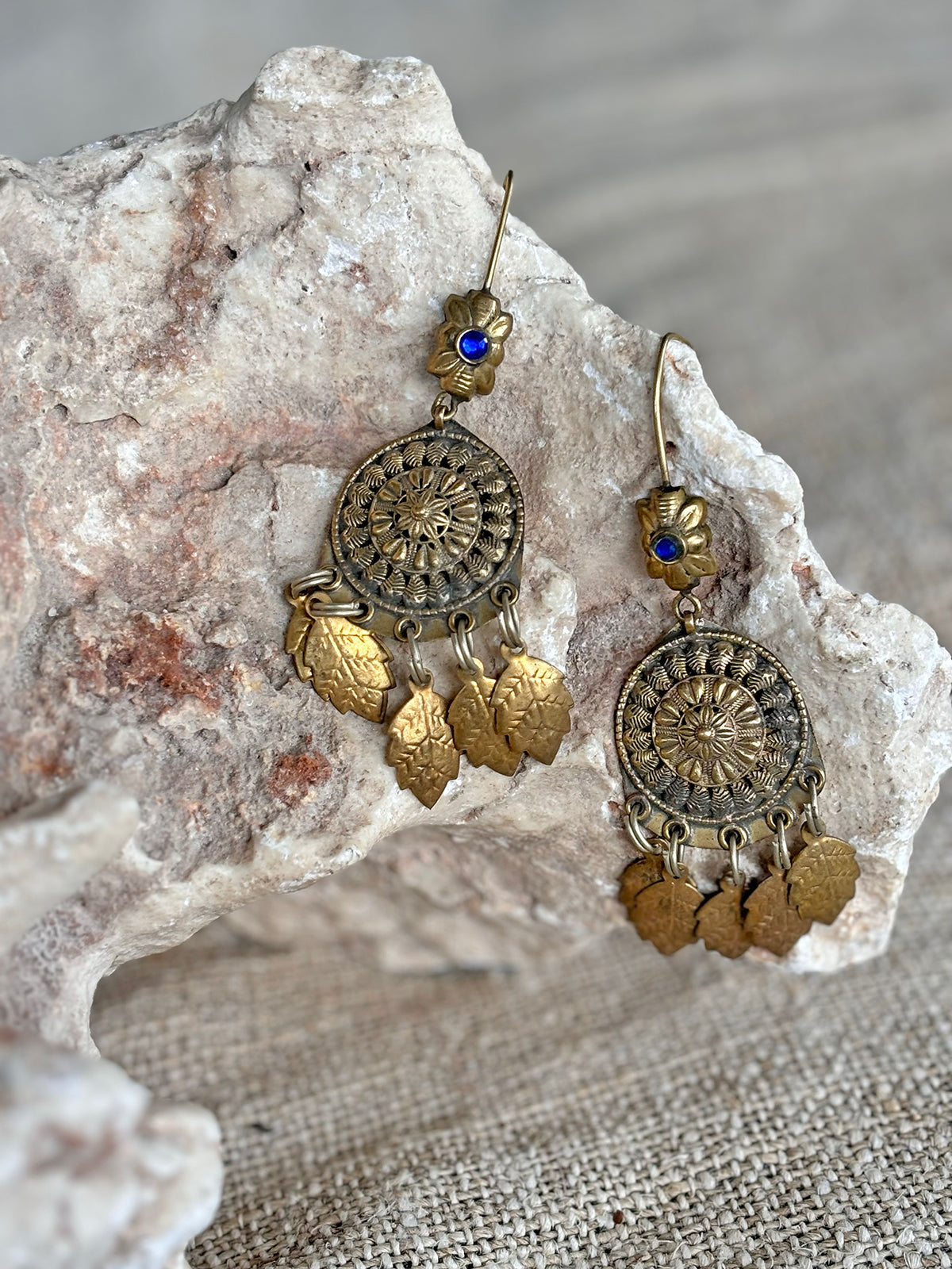 Nazaakat Earrings - Blue