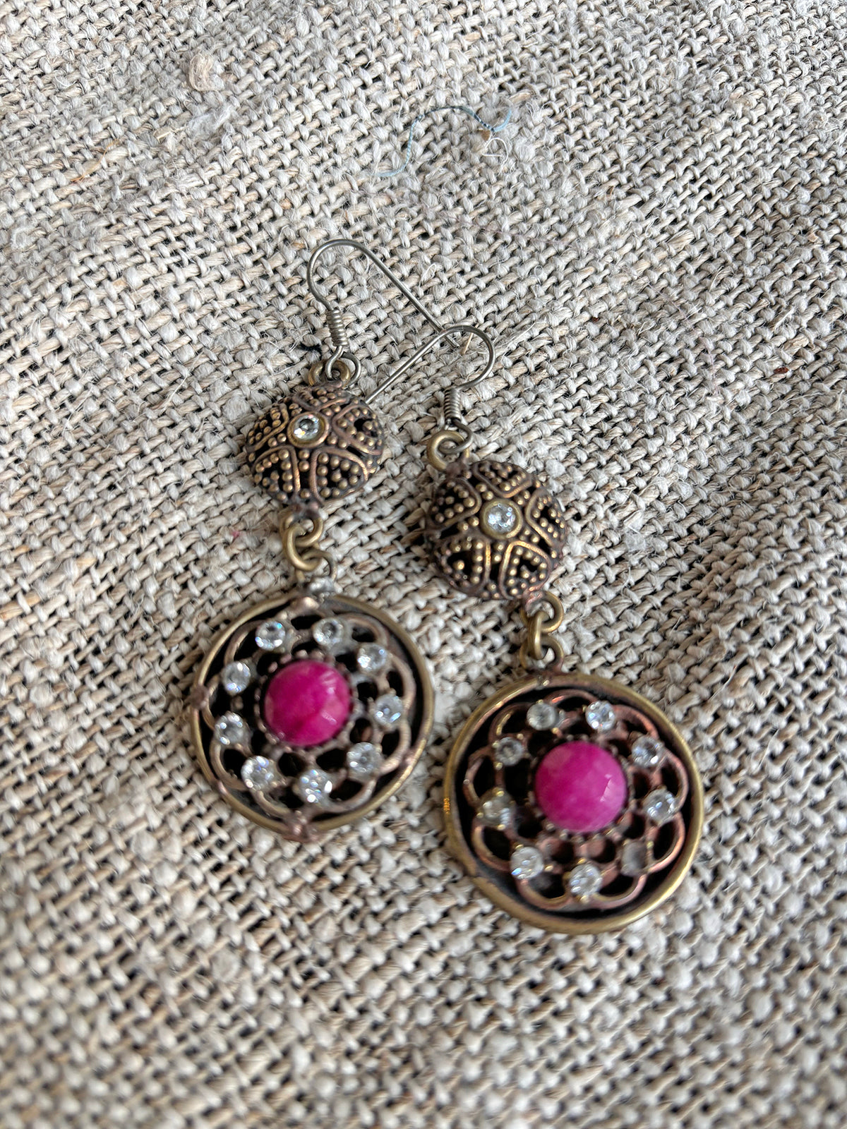 Zirve Earrings - Pink