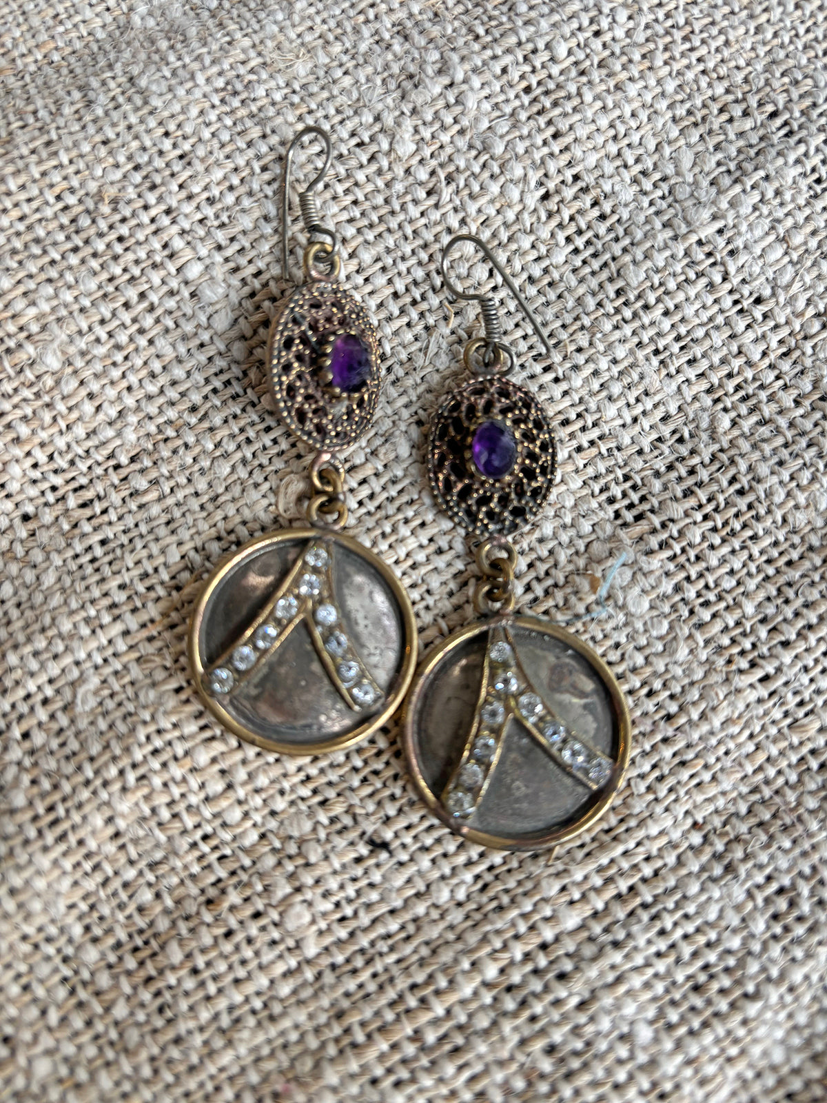 Arma Earrings - Purple