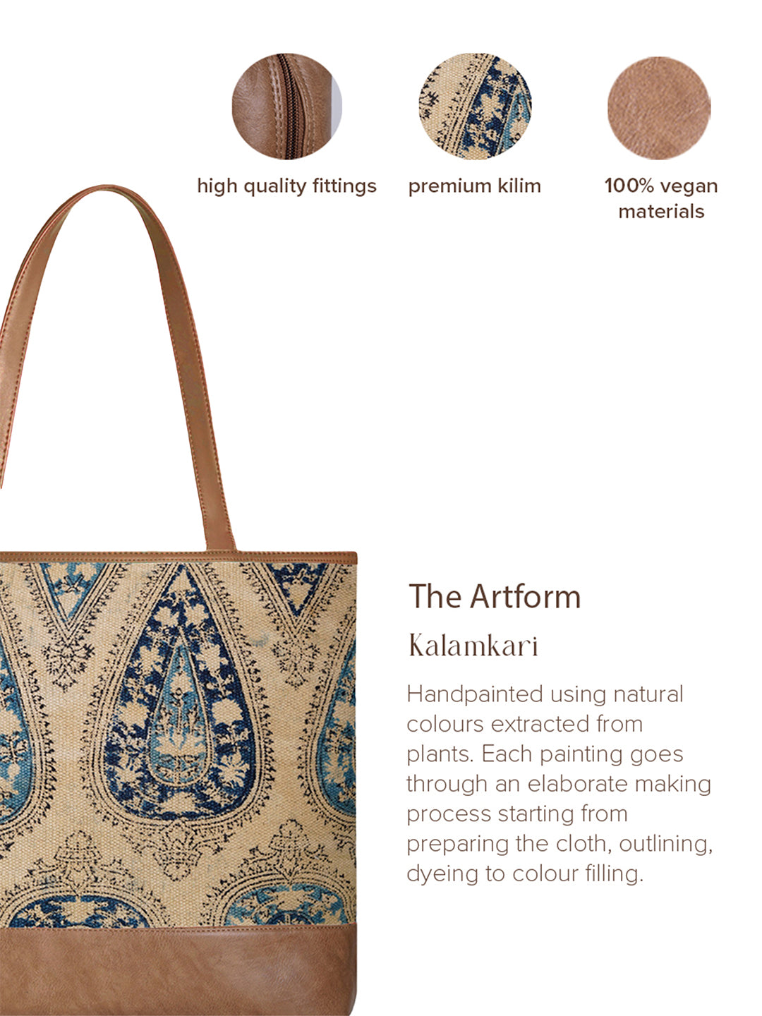 The Kalamkari Daytime Tote