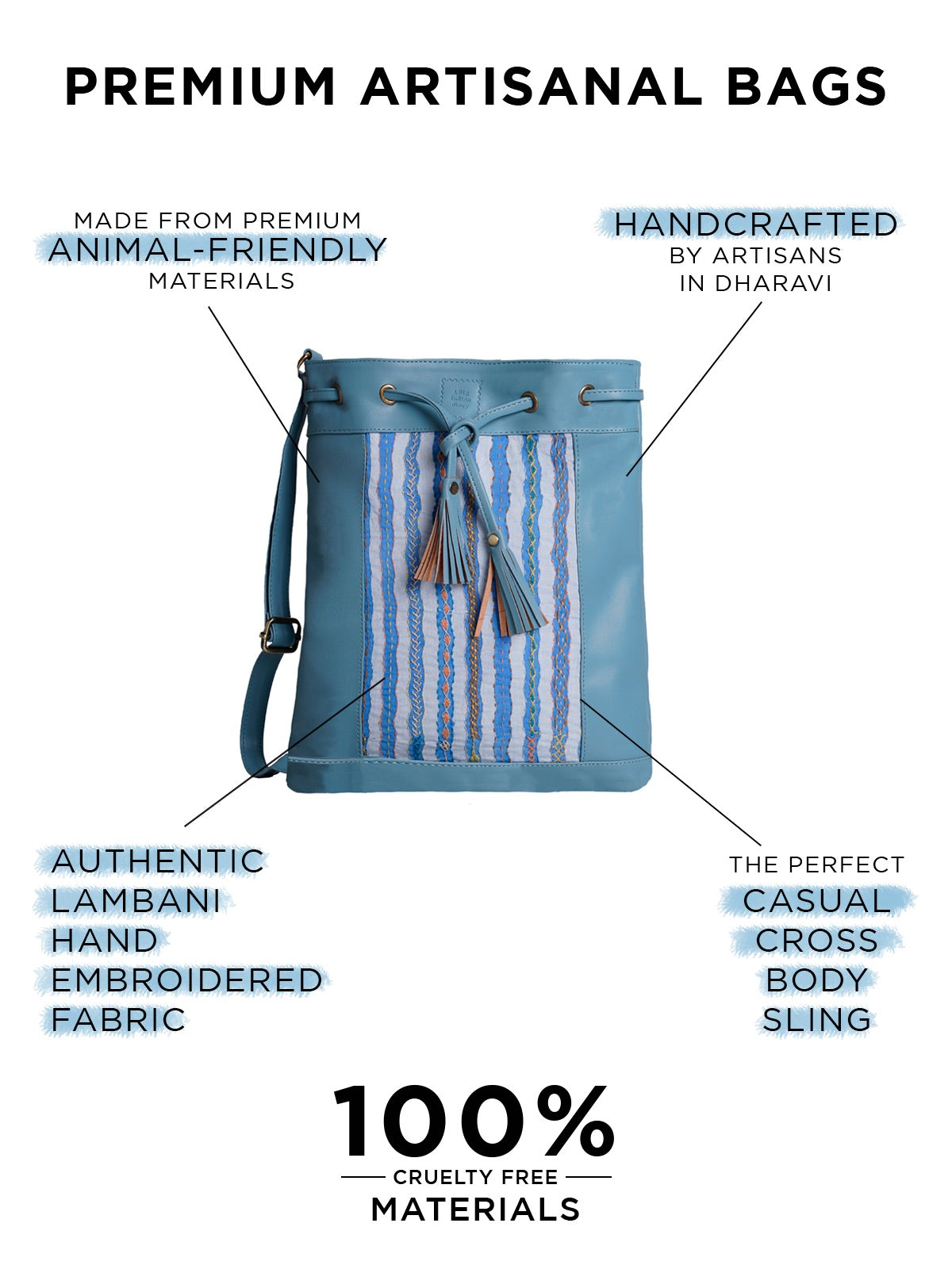 Lambani Bucket Sling bag