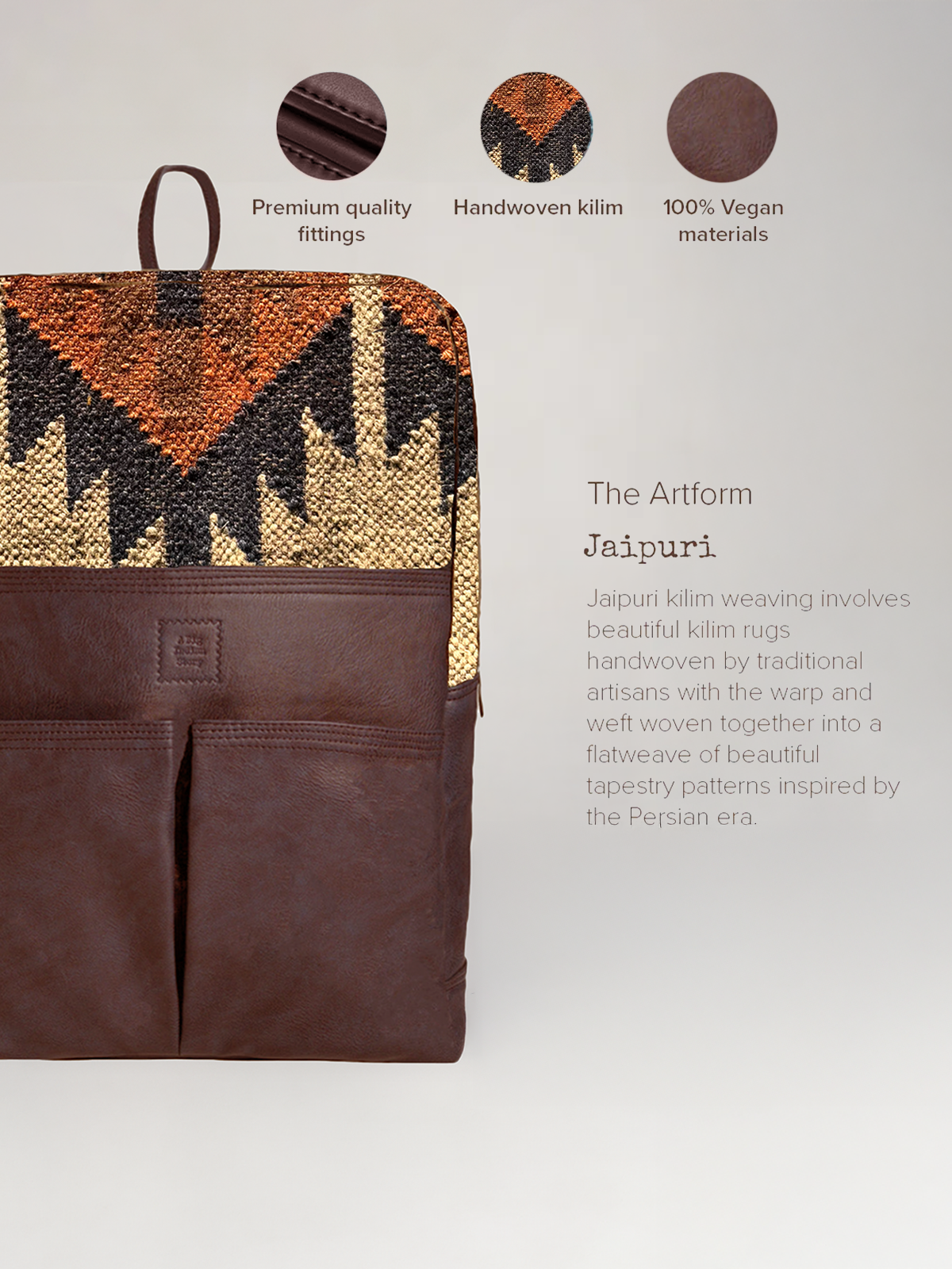 The Jaipuri Retro Backpack