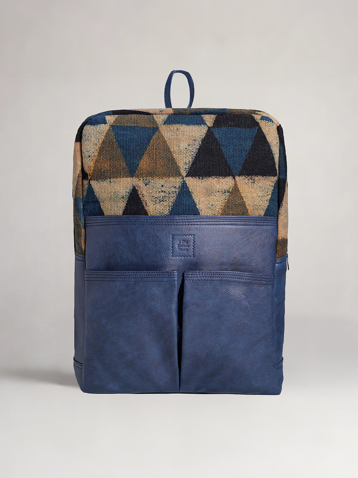 The Ajrakh Retro Backpack
