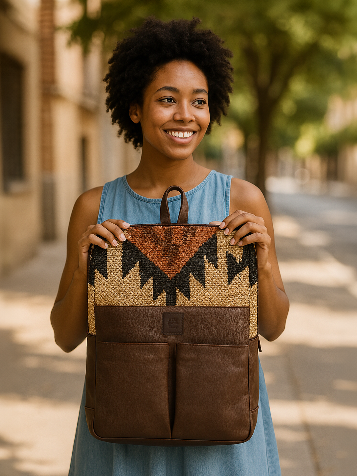 The Jaipuri Retro Backpack