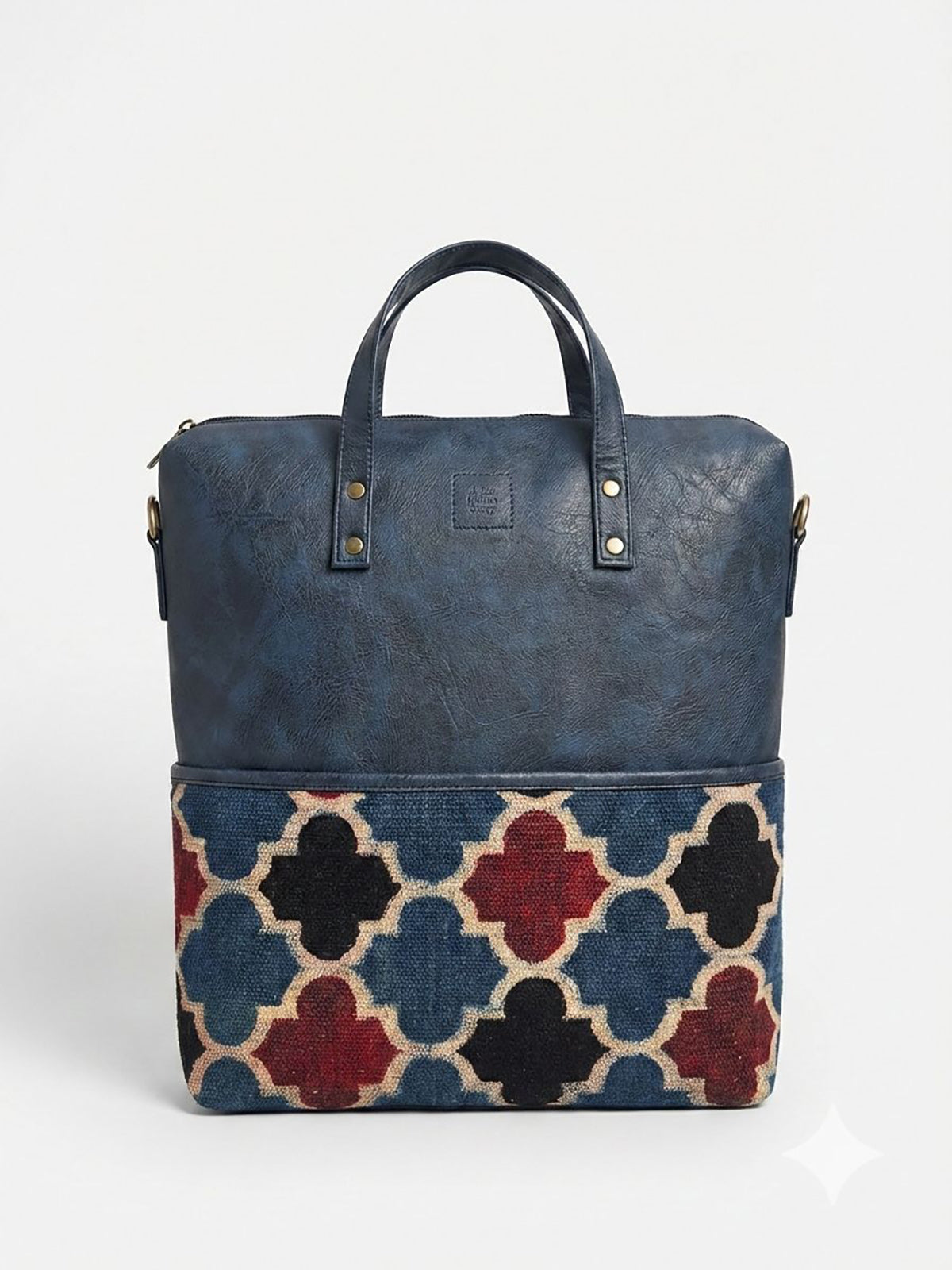The Ajrakh Convertible - Indigo