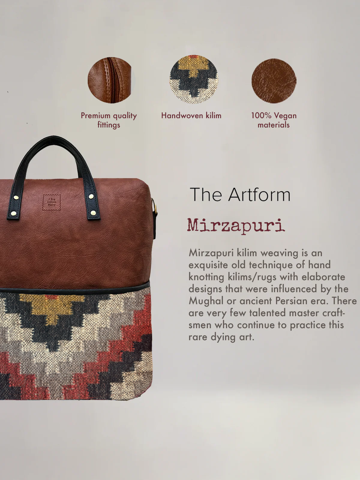 The Mirzapuri Convertible - TAN