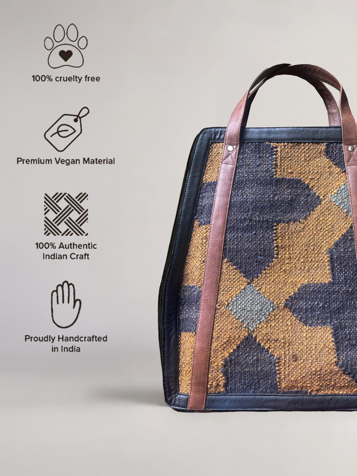 The Jaipuri Structured Tote - Limited Edition ✨