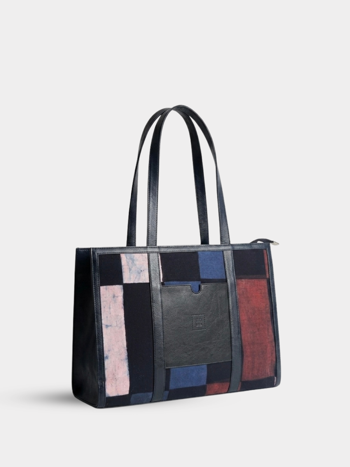 The Urban Ajrakh Tote - Black