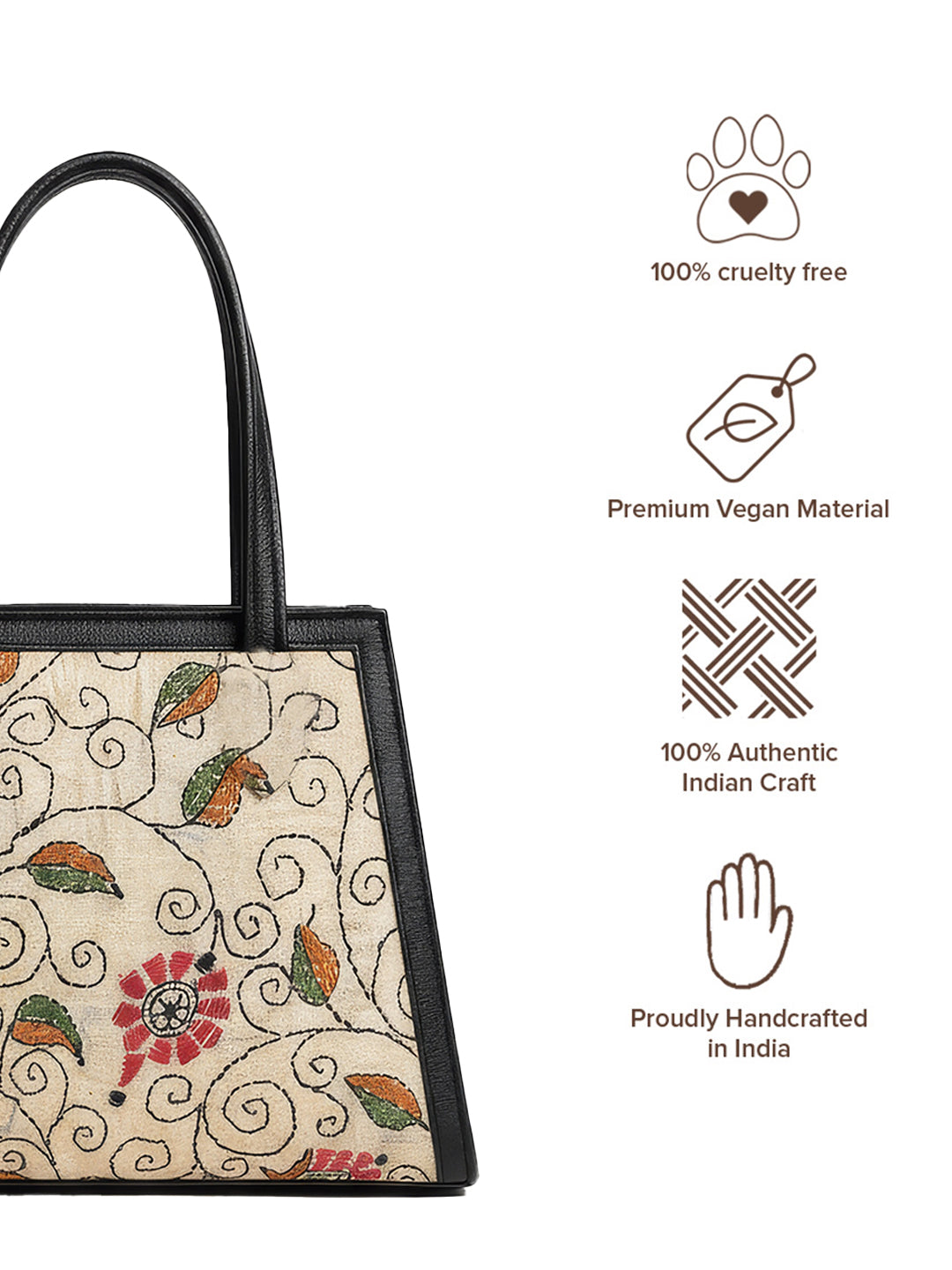Kantha Party Sling - Black