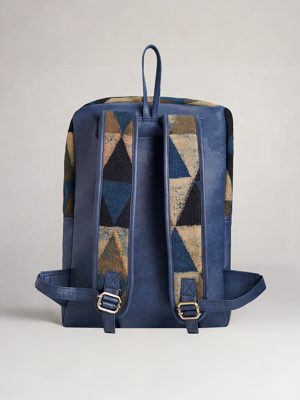 The Ajrakh Retro Backpack