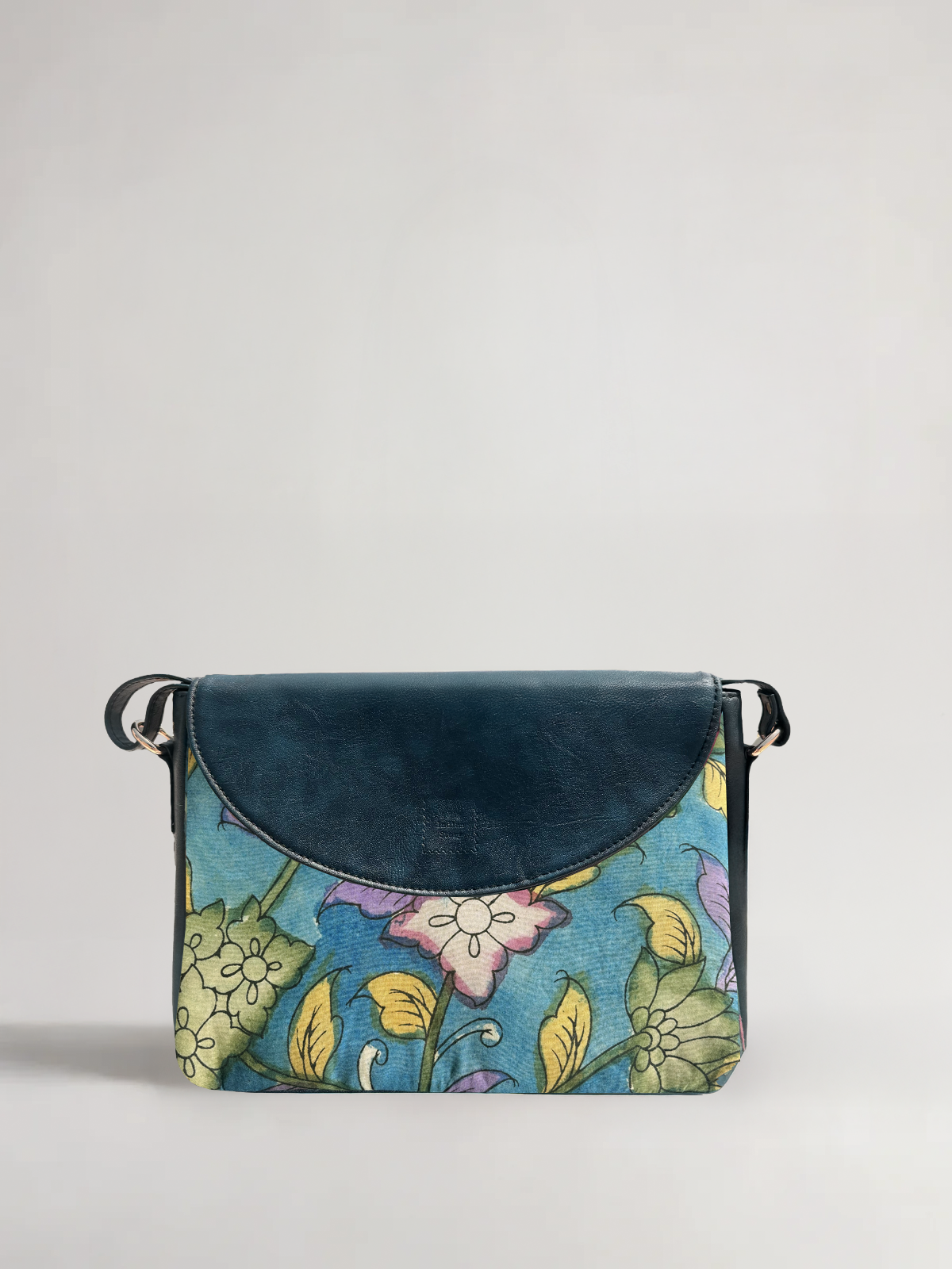 The Kalamkari Crossbody - Indigo