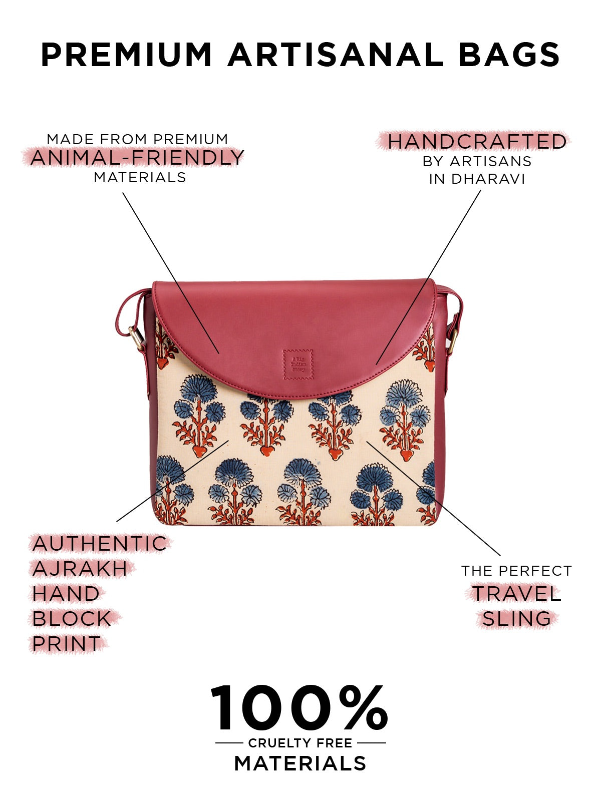 The Ajrakh Crossbody
