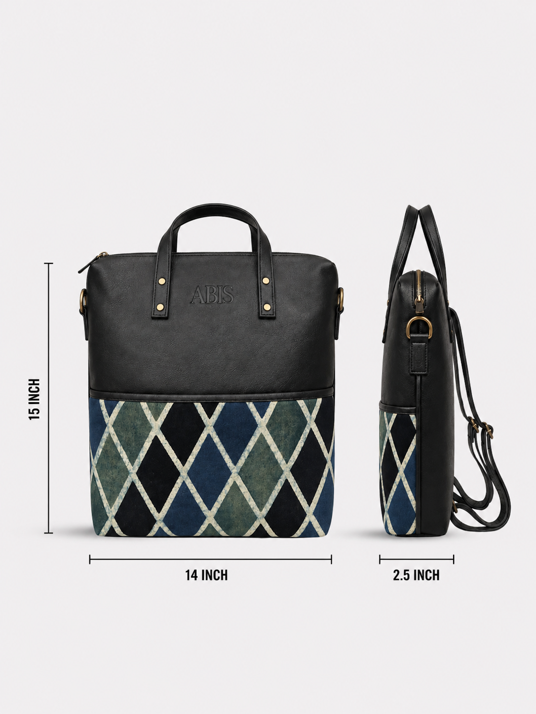 The Matrix Ajrakh Convertible - Black