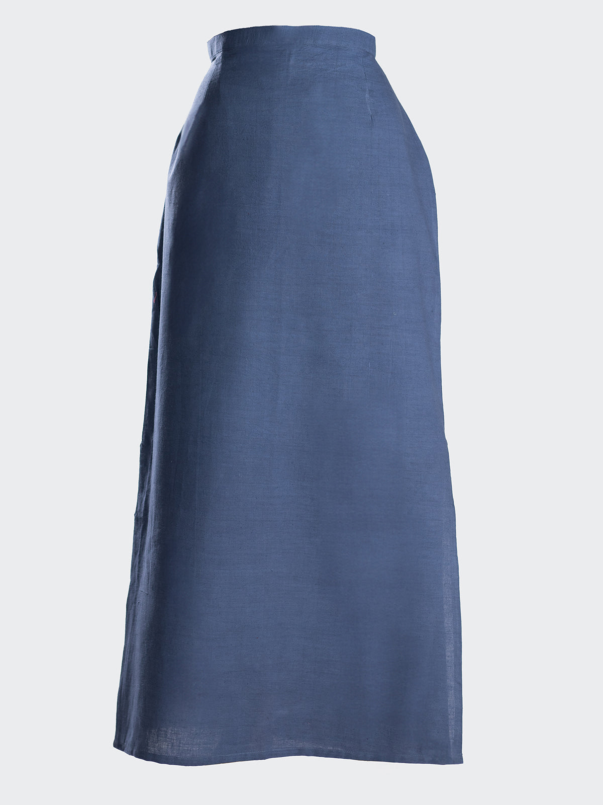 Kala Cotton Maxi Skirt - Navy Blue