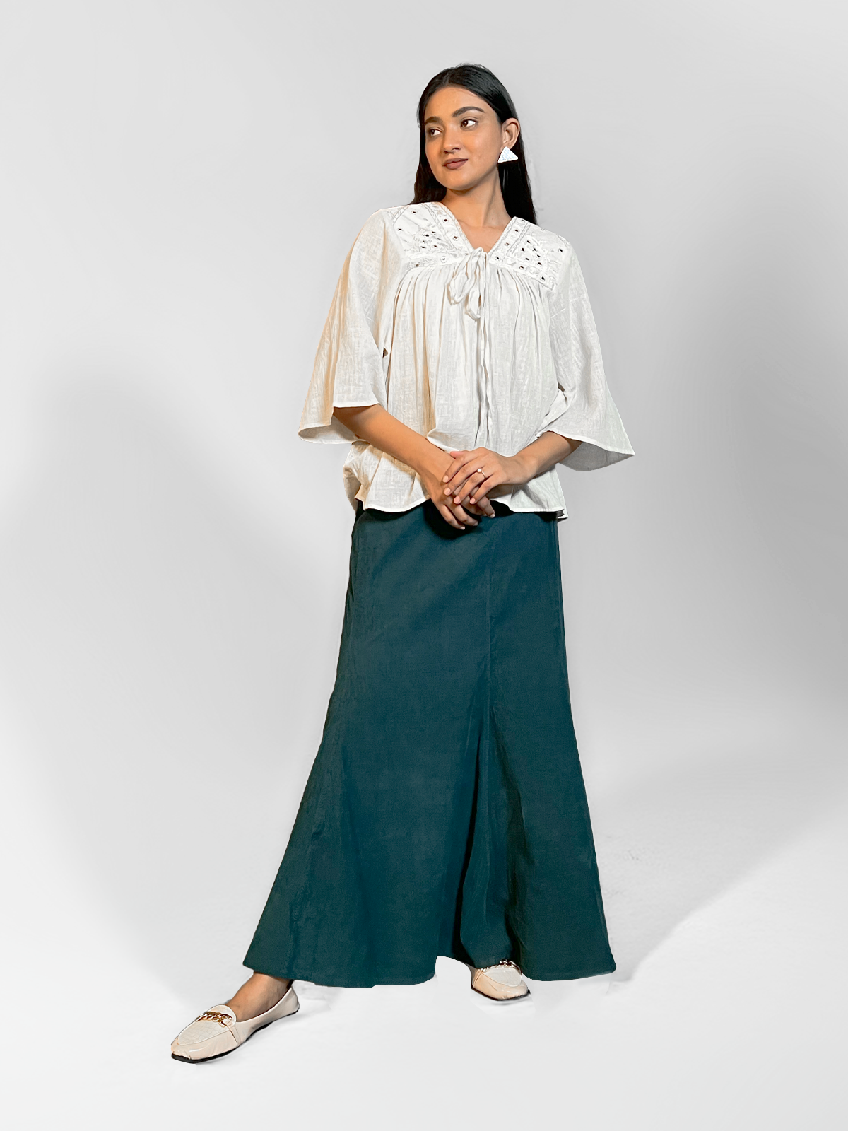 Mermaid Skirt - Peacock Blue