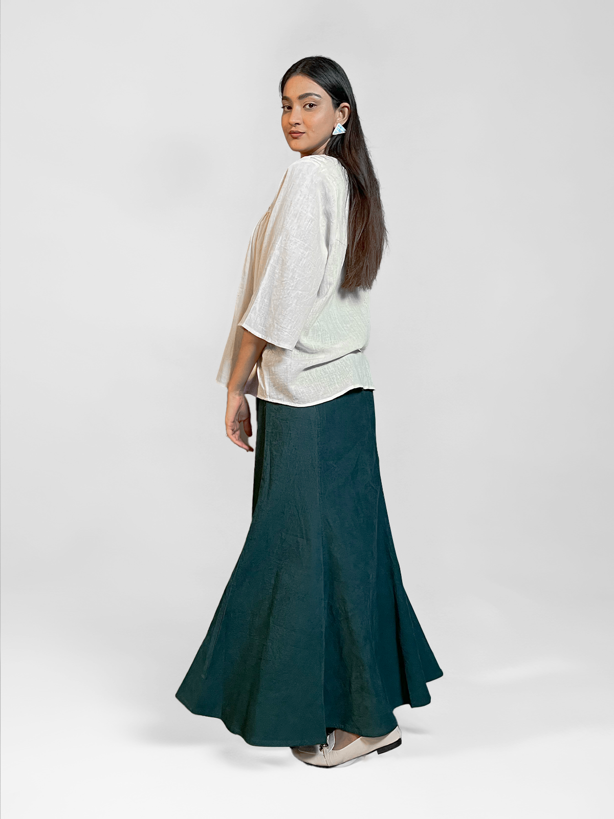 Mermaid Skirt - Peacock Blue