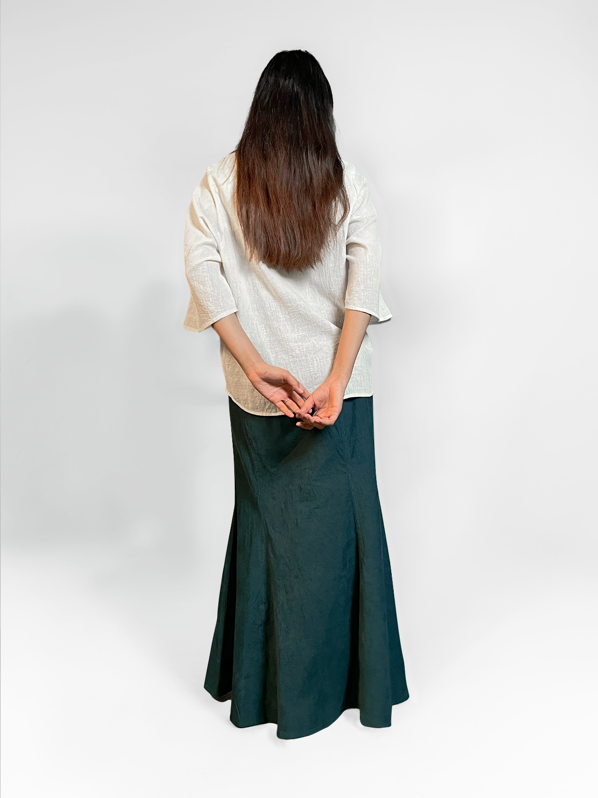 Mermaid Skirt - Peacock Blue