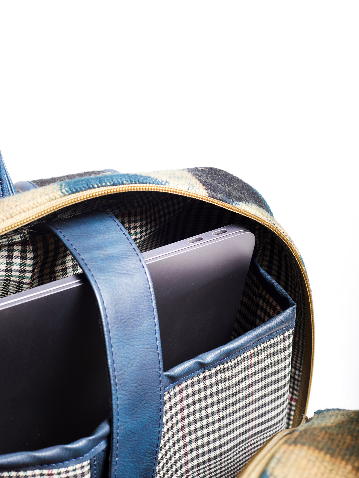 The Ajrakh Retro Backpack