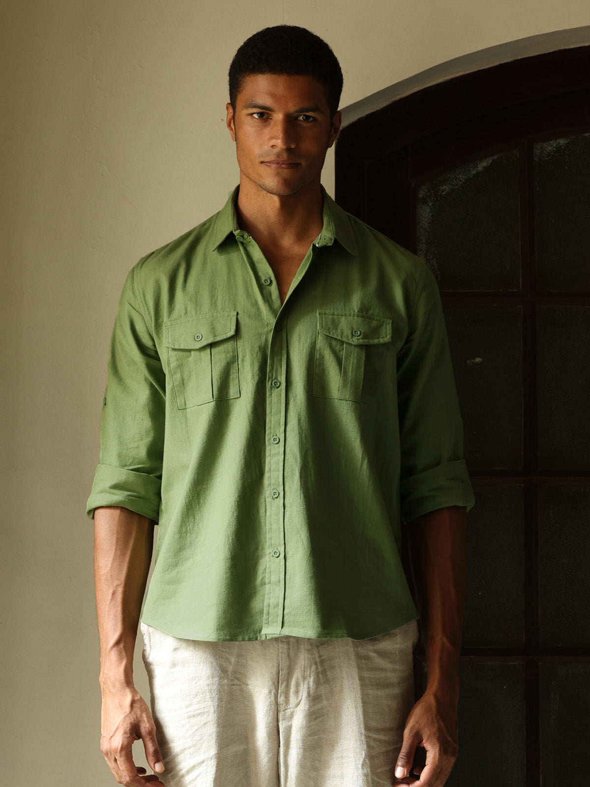 Kala cotton - Forest Green