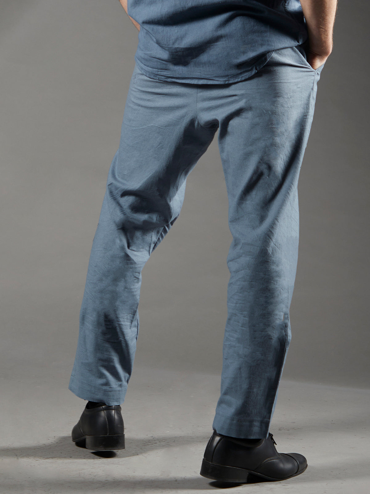 Moroccan Blue- Kala Cotton Trousers