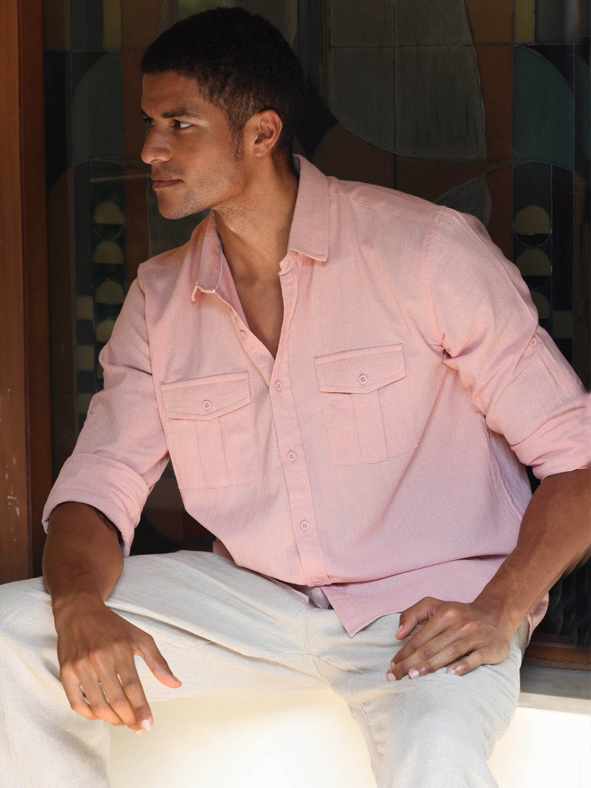 Kala cotton - Salmon