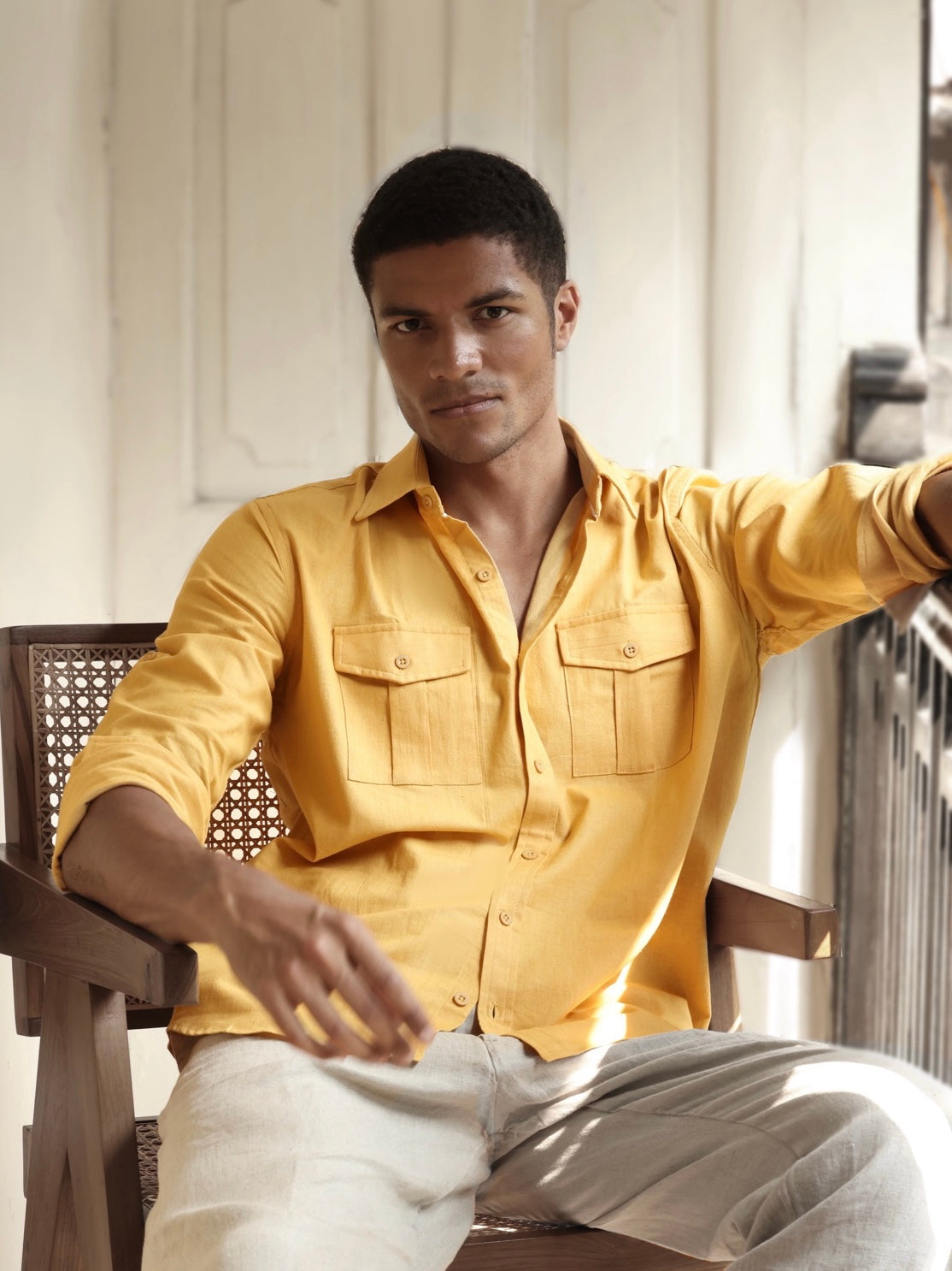 Kala cotton - Mustard Yellow