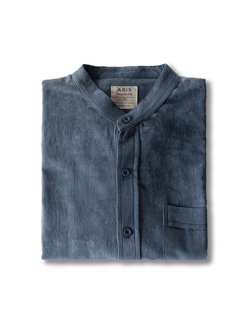 Moroccan Blue- Kala Cotton Shirt