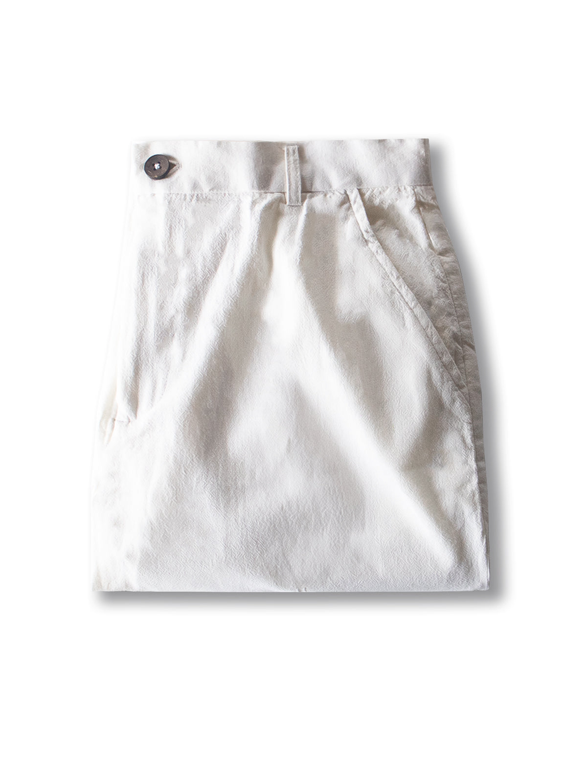 Russian White- Kala Cotton Trousers