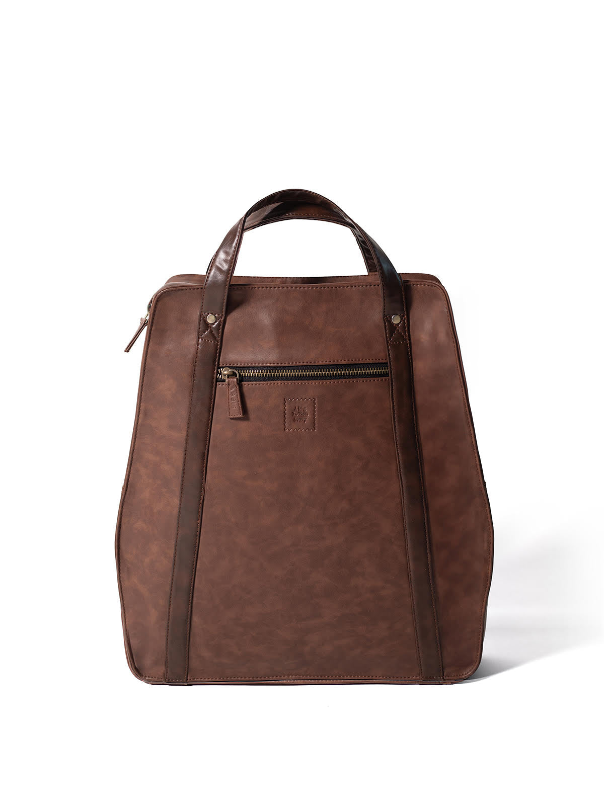 Jaipuri Laptop Tote Brown