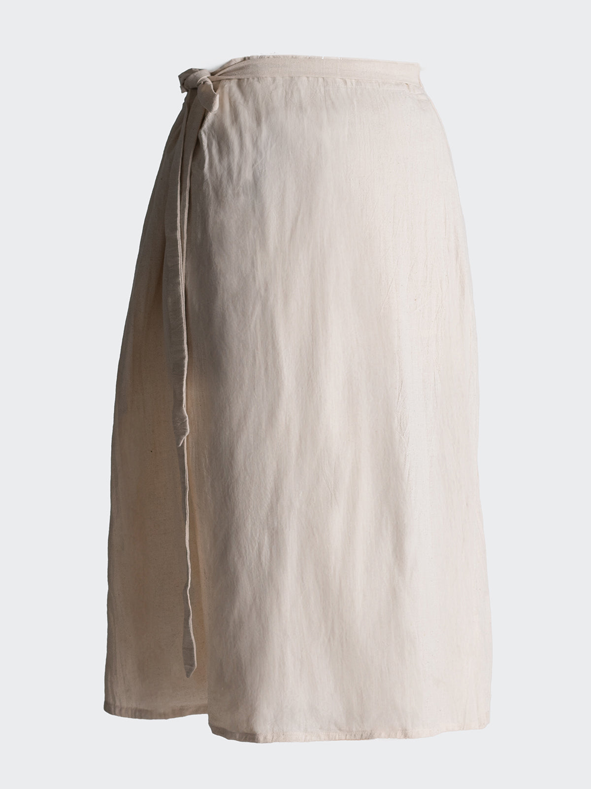 Kala Cotton Wrap Skirt - Raw