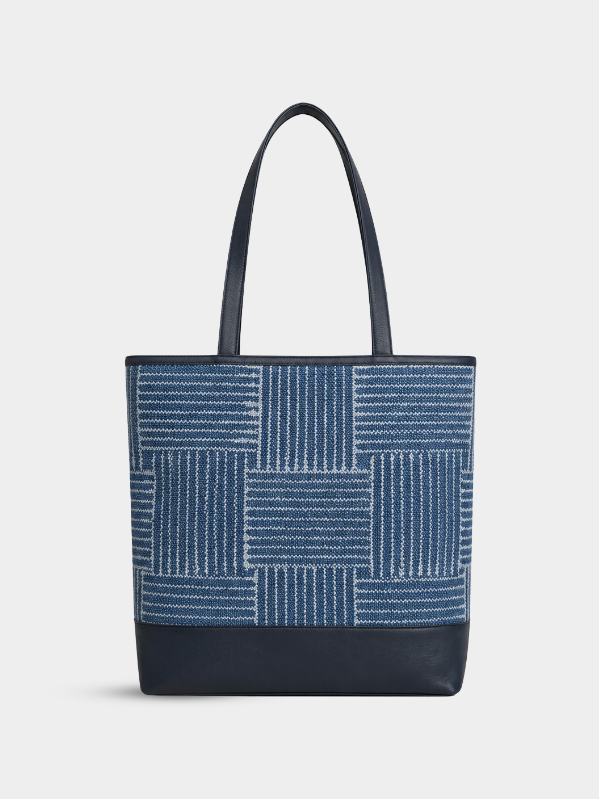The Jaipuri Daytime Tote - Indigo