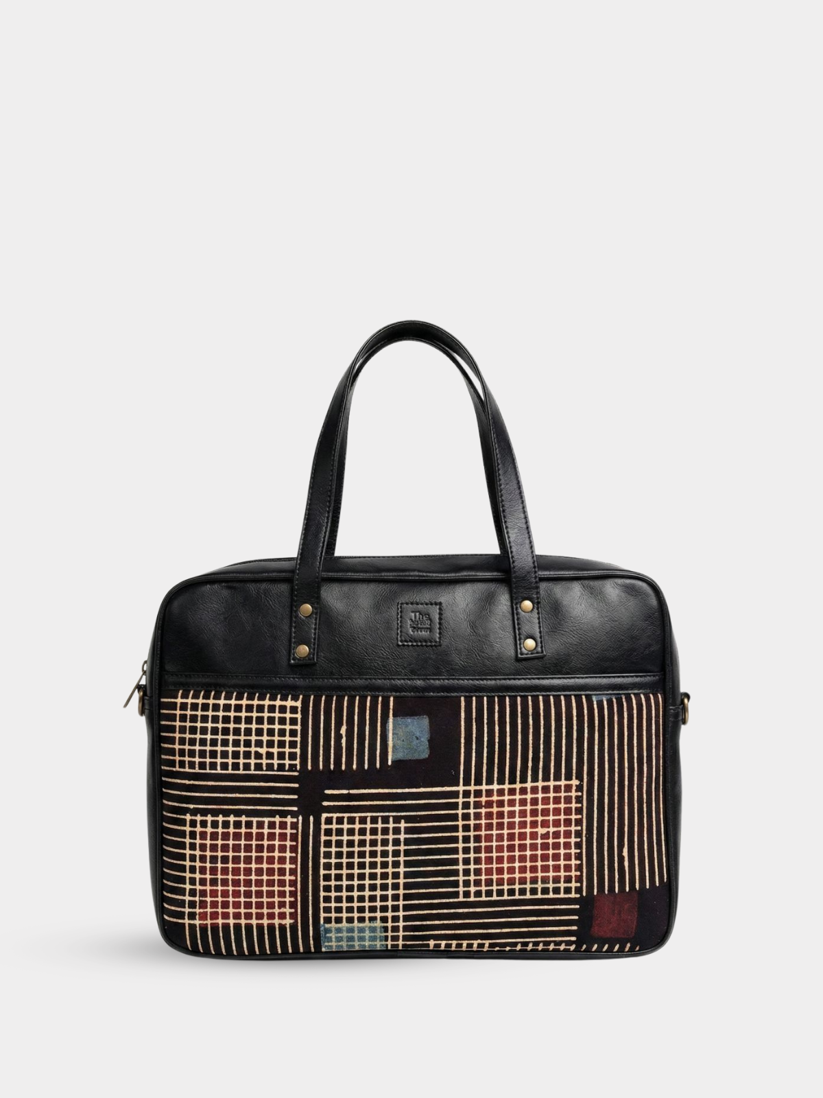 The Ajrakh Laptop Traveller - Black