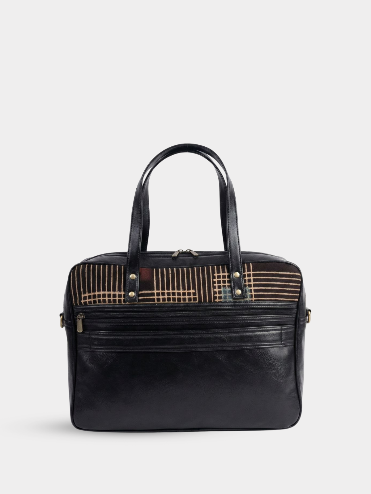 The Ajrakh Laptop Traveller - Black