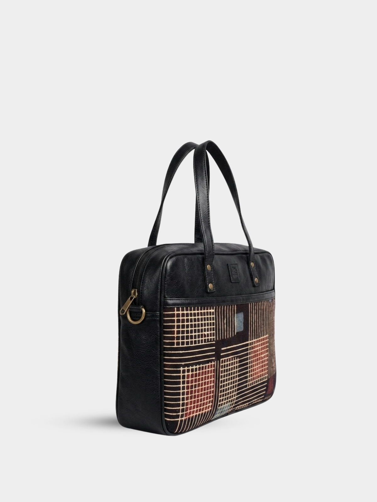 The Ajrakh Laptop Traveller - Black