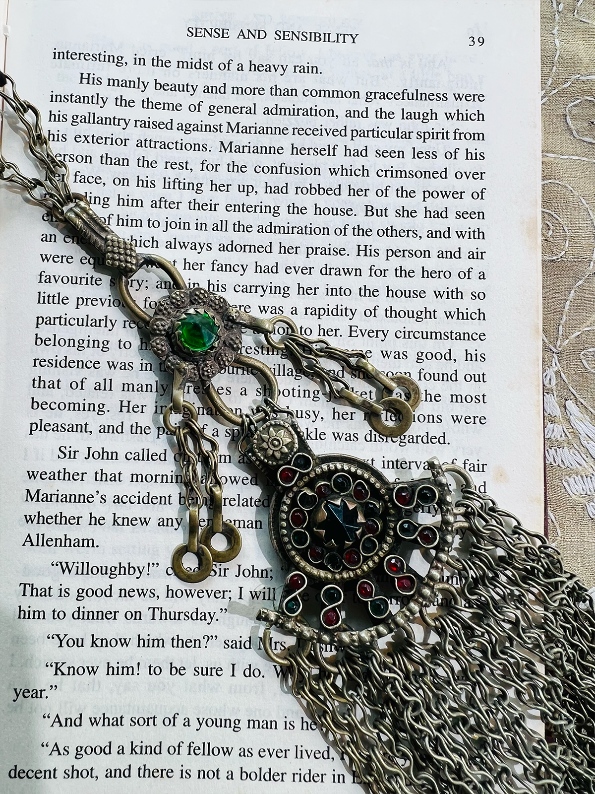 Ghungroo Necklace - Black