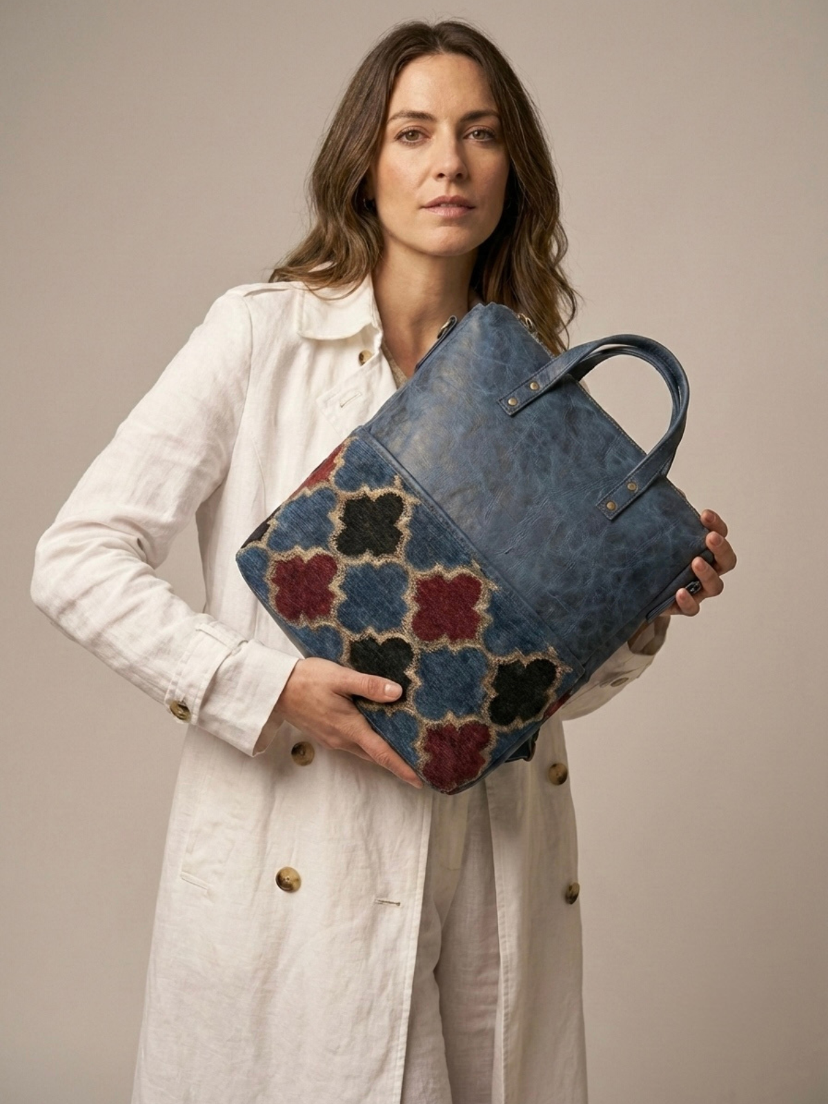 The Ajrakh Convertible - Indigo