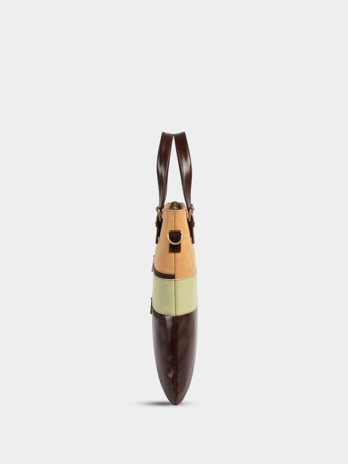 The Rubix Sling - Light tan, Lime, Brown