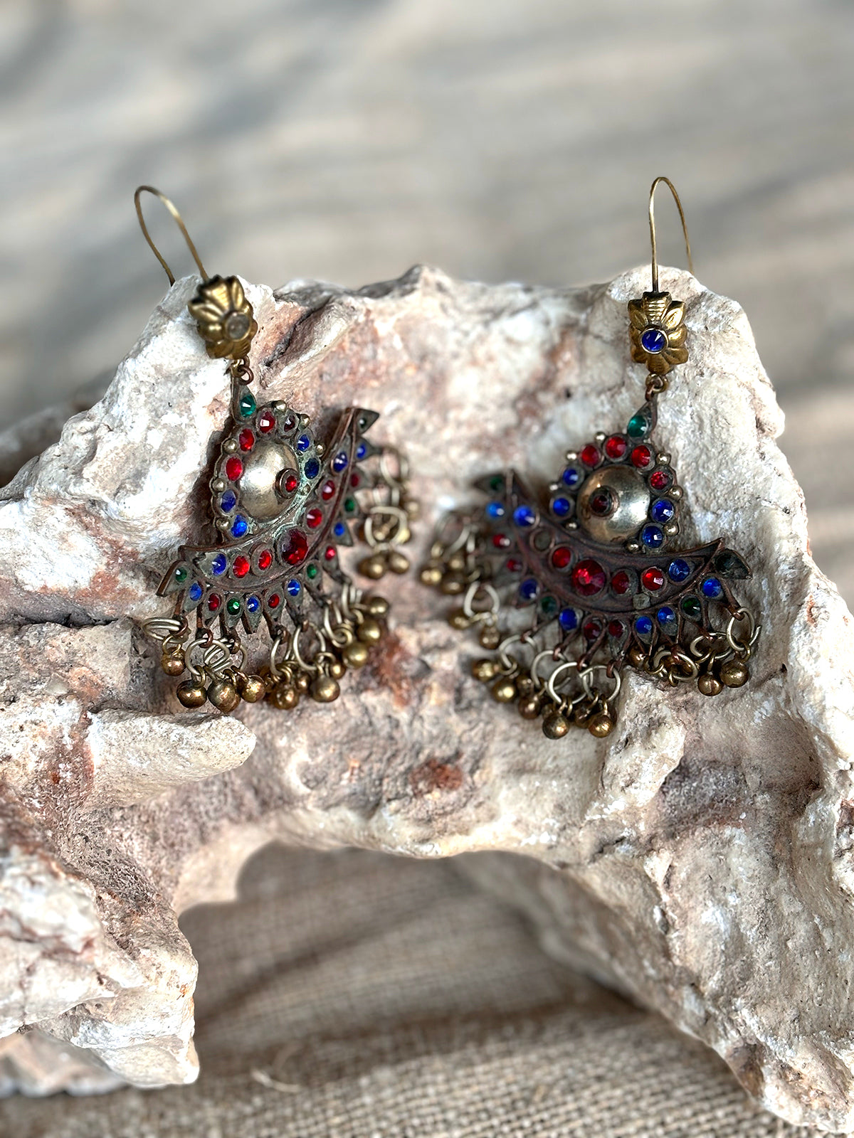 Shams Earrings - Blue