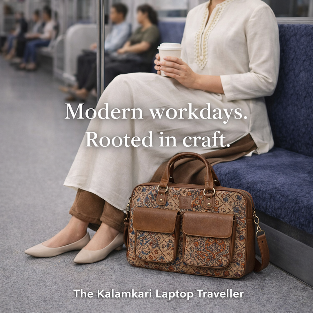 The Kalamkari Laptop Traveller