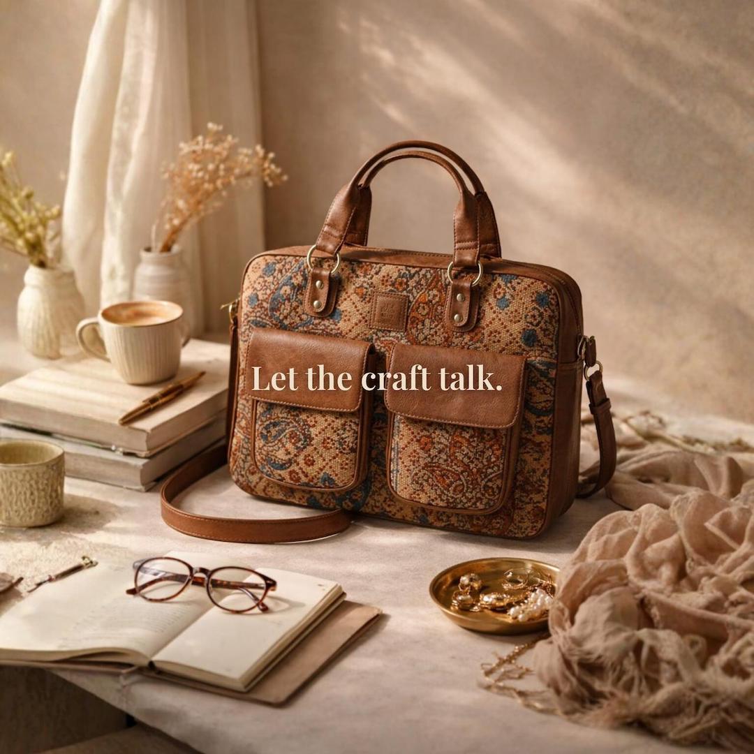 The Kalamkari Laptop Traveller