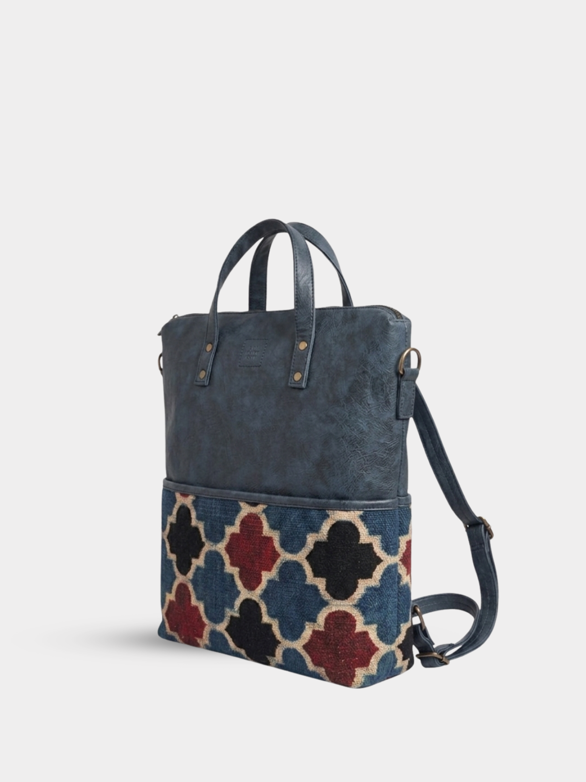 The Ajrakh Convertible - Indigo