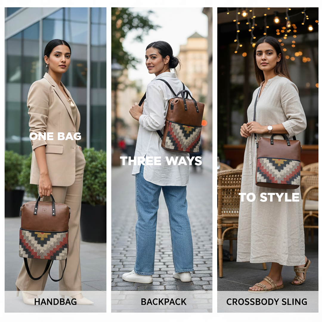 The Mirzapuri Convertible - TAN