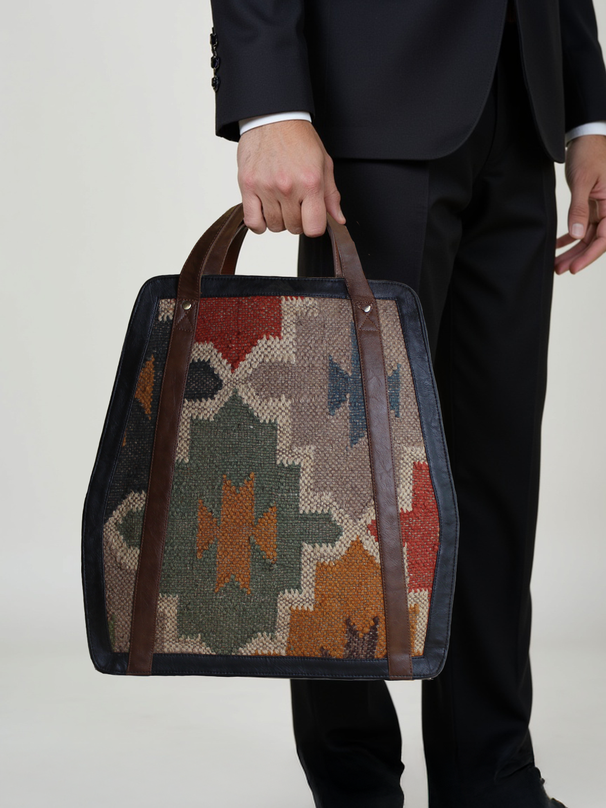 The Jaipuri Structured Tote - NEW